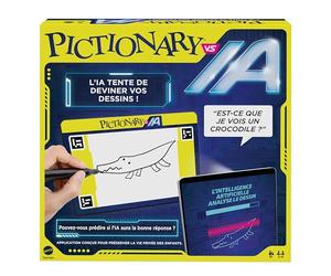 Mattel Juego de Mesa PICTIONARY® VS IA Jeu Familial Pictionary Vs Intelligence Artificielle (FR)