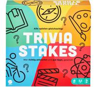 Mattel Juego de Mesa Trivia Stakes Juego Quiz Wissen Desde 12