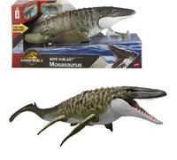 Mattel Jurassic Warriors Of The World Rebirth Mosasaurio Bocado Letal Con Acción