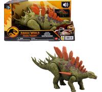 Mattel Jurassic World Dinosaur Toys with Roar Sound & Attack Action, Wild Roar P