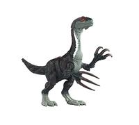 Mattel Jurassic World Dinosaurio Slasher Escapista con sonido Figura articulada de juguete que escapa de su jaula (GWD65)