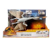 Mattel Jurassic World Dominion Massive Action Quetzalcoatlus Dinosaur Accin Toy con movimiento de ataque ms aplicaciones descargables y AR