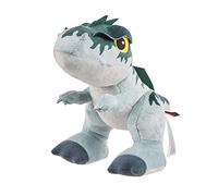 Mattel Jurassic World Dominion - Mini peluche de dinosaurio suave de 7 pulgadas con sonidos de dinosaurio, telas divertidas al tacto, regalo coleccionable para niños y fans a partir de 3 años