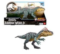 Mattel Jurassic World Gigantic Trackers Neovenator Dinosaurio de juguete con movimientos de ataque, +4 años, HTK78