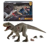 Mattel jurassic world colección hammond indominus rex, figura de acci