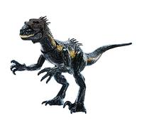 Mattel Jurassic World Indoraptor Dinosaurio de juguete con sonidos y ataques, +4 años (HKY12)