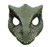 Mattel Jurassic World - Máscara de gigantosaurio, plástico, unisex, para niños, máscara