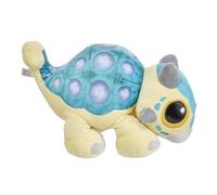 Mattel Jurassic World Peluche con sonidos dinosaurio Ankylosaurus, juguete +3 años (HHB48)