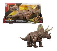 Mattel Jurassic World Rebirth Gigantic Thrashers Eotriceratops (Importación USA)