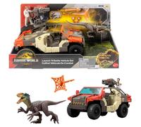 Mattel Jurassic World Rebirth Vehicle with 1 Human & 1 Dinosa (Importación USA)