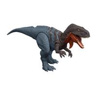 Mattel Jurassic World Rebirth Wild Roar Dinosaur Toy, Abelisaurus Posable Figur
