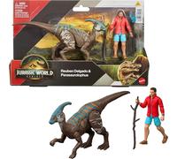 Mattel Jurassic World Saga Dino Humano Pack 4
