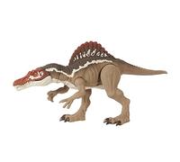 Mattel Jurassic World Spinosaurus masticador Dinosaurio articulado, figura de juguete para niños (HCK57)