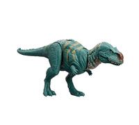 Mattel Jurassic World: Teoría del Dinocaos Netflix - Majungasaurus Rugido Salvaje, Figura de acción de dinosaurio de juguete que emite sonidos, serie Epic Evolution, +4 años, HTK76