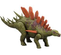Mattel Jurassic World Wild Roar Posable - Figura de dinosaurio con ruido de rugido y acción de ataque, juego digital físico y conectado