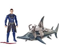 Mattel Justice League - Pack Aquaman y tiburón Martillo FYR96