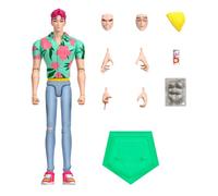 Mattel KPOP Demon Hunters Figura de acción Abby de Saja Boys | Escala de 15,2 cm, 18 puntos de articulación, look "Soda Pop", accesorios temáticos, caras y manos intercambiables, JRY34