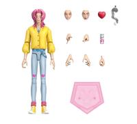 Mattel KPOP Demon Hunters Figura de Acción Romance Saja Boys | Escala de 15,2 cm, 18 puntos de articulación, look «Soda Pop», accesorios temáticos, caras y manos intercambiables, JRY37