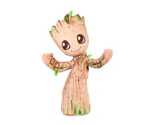 Mattel Marvel Peluche suave de Groot bailarín que habla inglés, 33 cm de alto con sonidos, frases, música y pasos de baile, JDW97