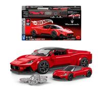 Mattel Set de construcción Hot Wheels Maserati MC20 Speed Series, 250 piezas, JFR90