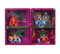 Mattel Masters of The Universe Eternia Minis Skeletor, Beast Man, Stinkor & Faker Mini figura de 2 pulgadas, paquete de 4 (Snake Mountain)