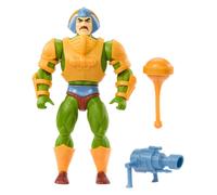 Masters of the Universe MOTU Figura de acción Man-At-Arms con rayo paralizante y maza, juguete +6 años (Mattel HYD25)