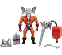 Mattel Masters of the Universe Origins - Juego de figura de acción y accesorios, juguete coleccionable con boquilla de hocico con 16 articulaciones articulables, 5.5 pulgadas