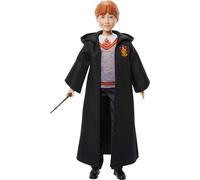 Mattel Harry Potter Ron Weasley Muñeco de Moda con Uniforme de Hogwarts Intercambiable y Accesorio de Varita, Inspirado en la película, JGM20