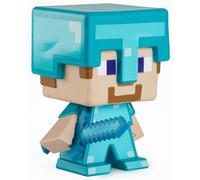 Mattel Minecraft 2021 Action Edition Special Edition Steve di grandi dimensioni in armatura a diamante per Minecraft Live Festival