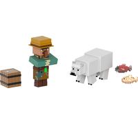 Mattel Minecraft Action Figures & Accessories 2-Packs, 3.25-in (Importación USA)