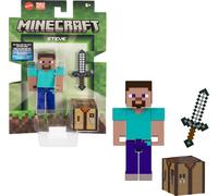 Mattel Minecraft Actionfigur & Zubehör, 2er-Pack mit Steve im (Importación USA)