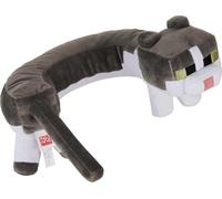 Mattel Minecraft - Almohada cervical con sonidos ronroneados, juguete de peluche de gato con sonido para viajar, comodidad y juego (exclusivo de Amazon)