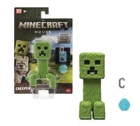 Mattel Minecraft Creeper, Conjunto de Figura de acción y Acces (Importación USA)