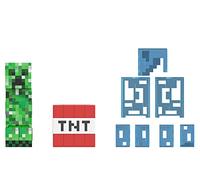 Mattel Minecraft Diamond Level Creeper Figura de acción con accesorios, juguete +6 años (HLL31)
