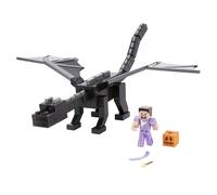 Mattel Minecraft Dragón de Ender definitivo Dragón de juguete con luces y sonidos, incluye 1 figura con accesorios