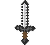 Mattel Minecraft Espada de juguete, accesorio pixelado para el juego, +6 años (HLP59)