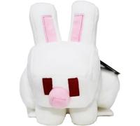 Mattel Minecraft HWF86 - Peluche de conejo blanco (20 cm)