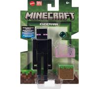 Mattel Minecraft - Juego de figuras de acción y accesorios, juguetes coleccionables a escala de 8,3 cm con diseño pixelado (los personajes pueden variar)