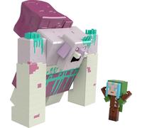Mattel Minecraft Legends Devorador con slime Figura de acción grande con accesor