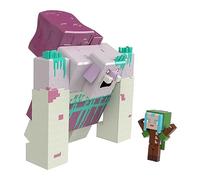 Mattel Minecraft Legends Devorador con slime Figura de acción grande con accesor