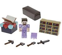 Mattel Minecraft Minecraft Mesa de hechizos Set de juego con figura y accesorios, juguete para niños +6 años