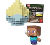 Mattel Minecraft Mini Mode Spawn Egg con minifigura sorpresa inspirada en una película de Minecraft para niños, coleccionistas y fanáticos (los personajes pueden variar)
