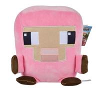 Mattel Minecraft Movie Pig Peluche de Peluche Rosa, 10 pulgadas, Cuutopia Felpa, A partir de 3 años