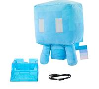 Mattel Minecraft - Peluche Allay con luces, sonidos y alas articulables, incluye función de lámpara, juguete coleccionable inspirado en el personaje del videojuego
