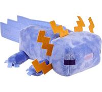 Mattel Minecraft Ajolote Azul Peluche, muñeco blandito Coleccionable Inspirado en el Personaje del Videojuego, 20,32cm, JDH77