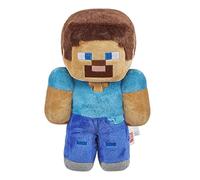 Mattel Minecraft Peluche Steve, personaje del videojuego, juguete +3 años (HHG11)