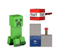 Mattel Figura de acción Minecraft Creeper JJR92 – 8,25 cm, con accesorio y Redstone