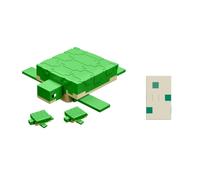 Mattel Minecraft Vanilla Figura de Acción Tortuga de 3.25" para niños de 6 años en adelante