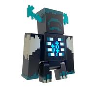 Mattel Minecraft Warden Figura de acción deluxe grande con luces y sonidos, juguete +3 años (HHK89)
