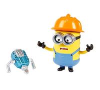 Mattel Minions Minions Figuras traviesas y revoltosas Dave, Construction